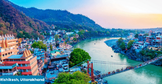 Cable Bridge in Rishikesh